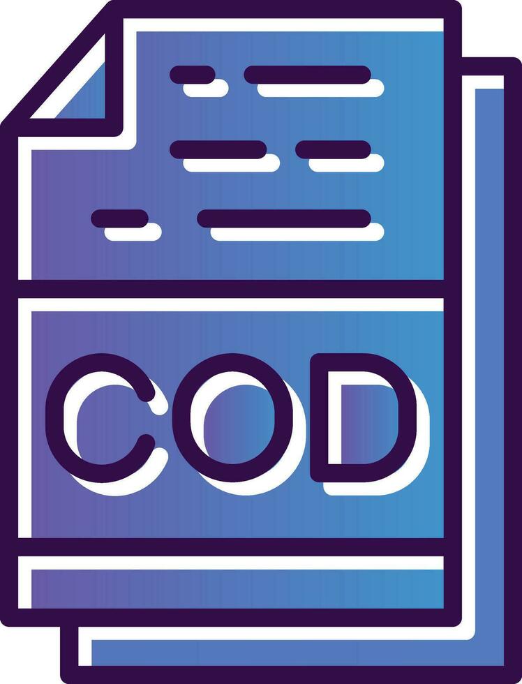 Cod Vector Icon Design