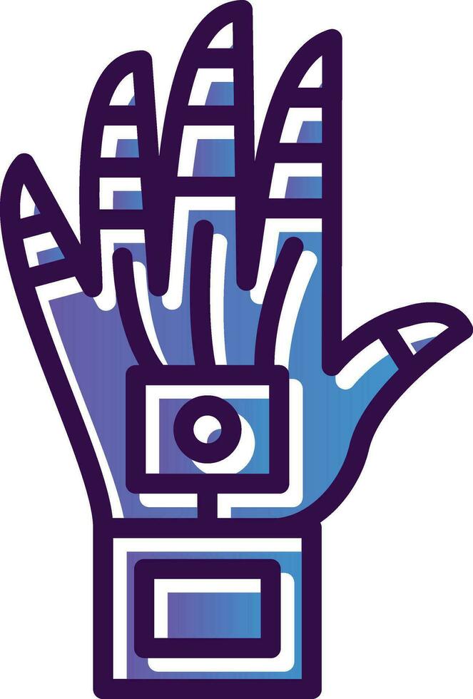 Glove Vector Icon Design