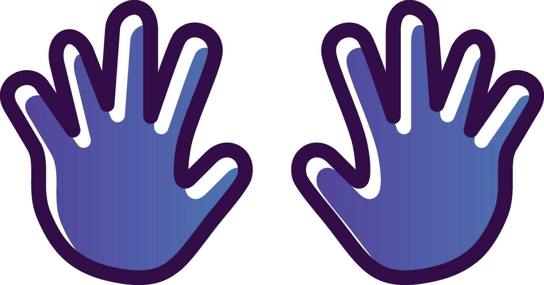 Hands Vector Icon Design