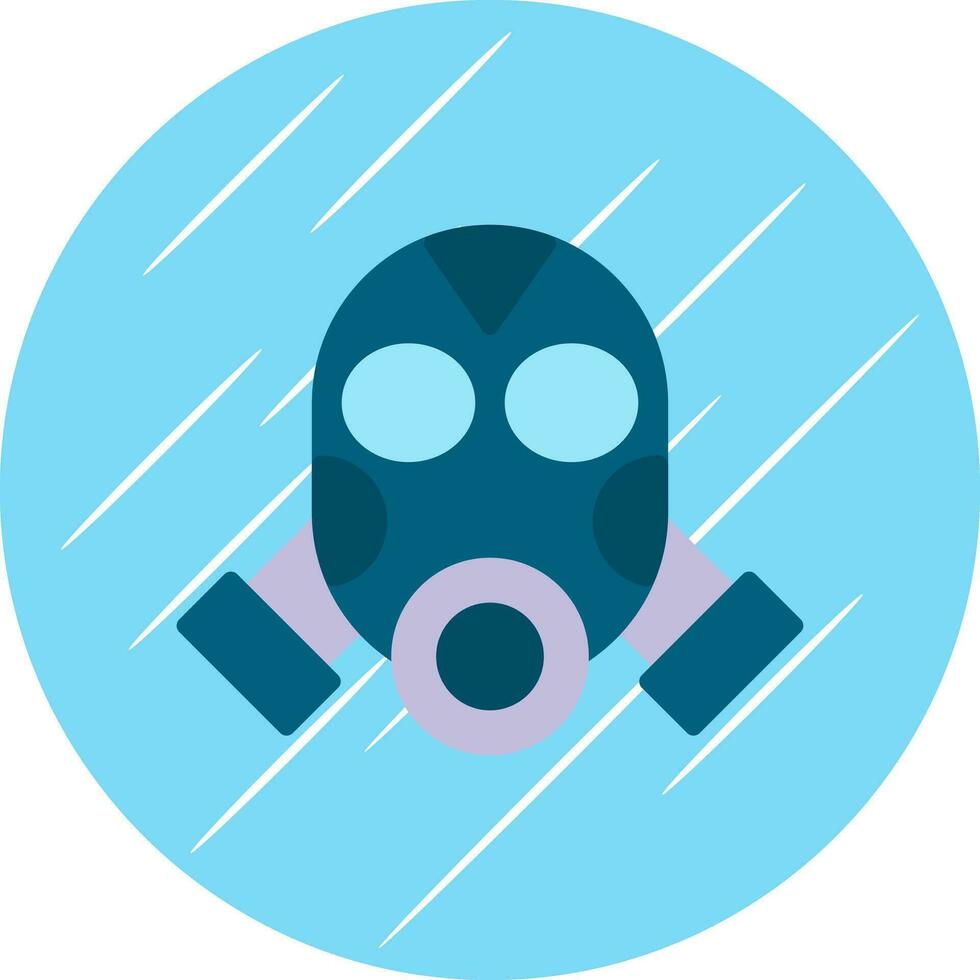 Gas mask Vector Icon Design