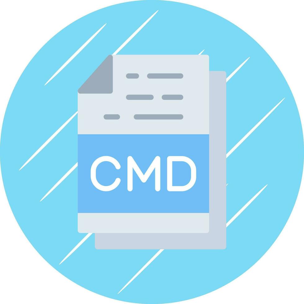 cmd vector icono diseño