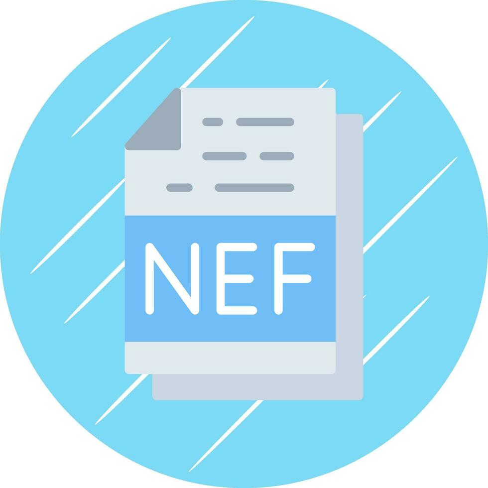 nef vector icono diseño