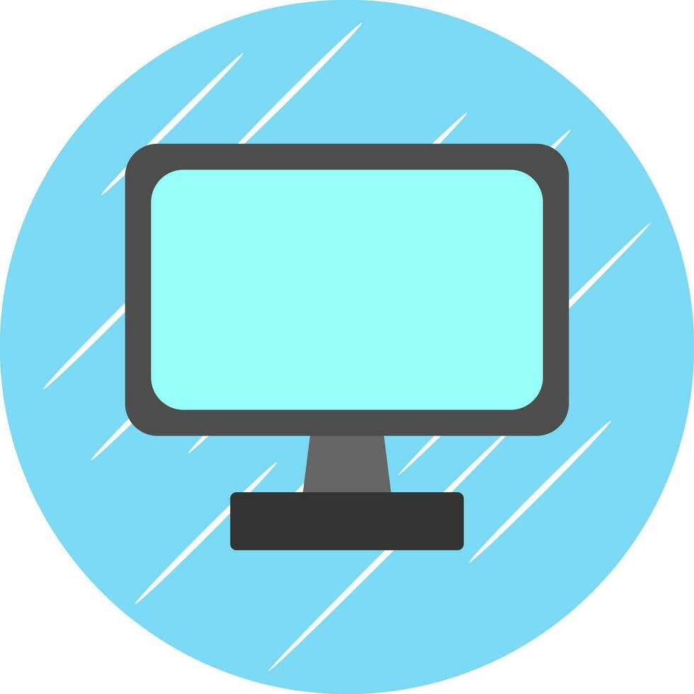 Monitor Vector Icon Design