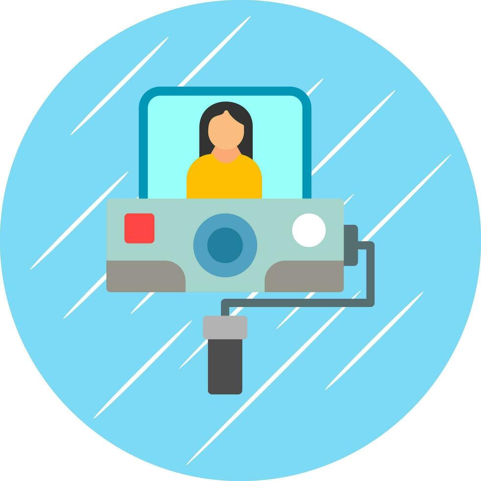 Vlogger Vector Icon Design