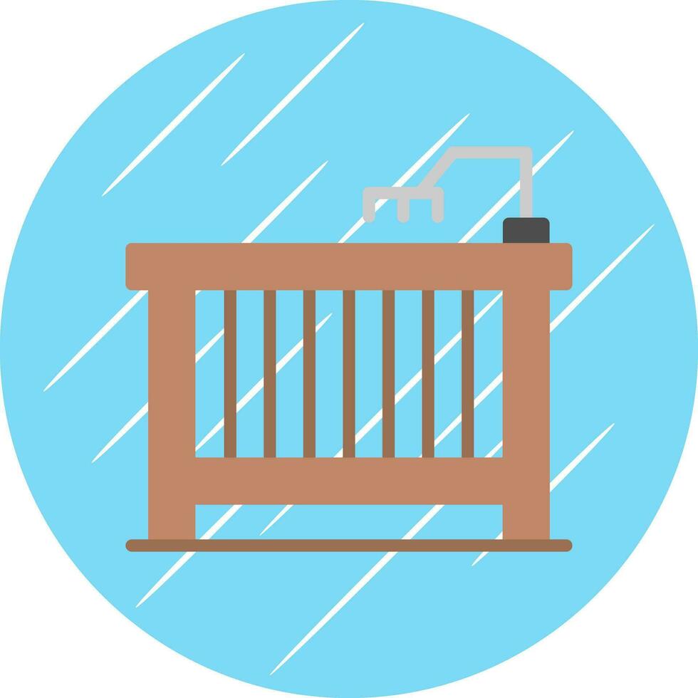 Bed Vector Icon Design