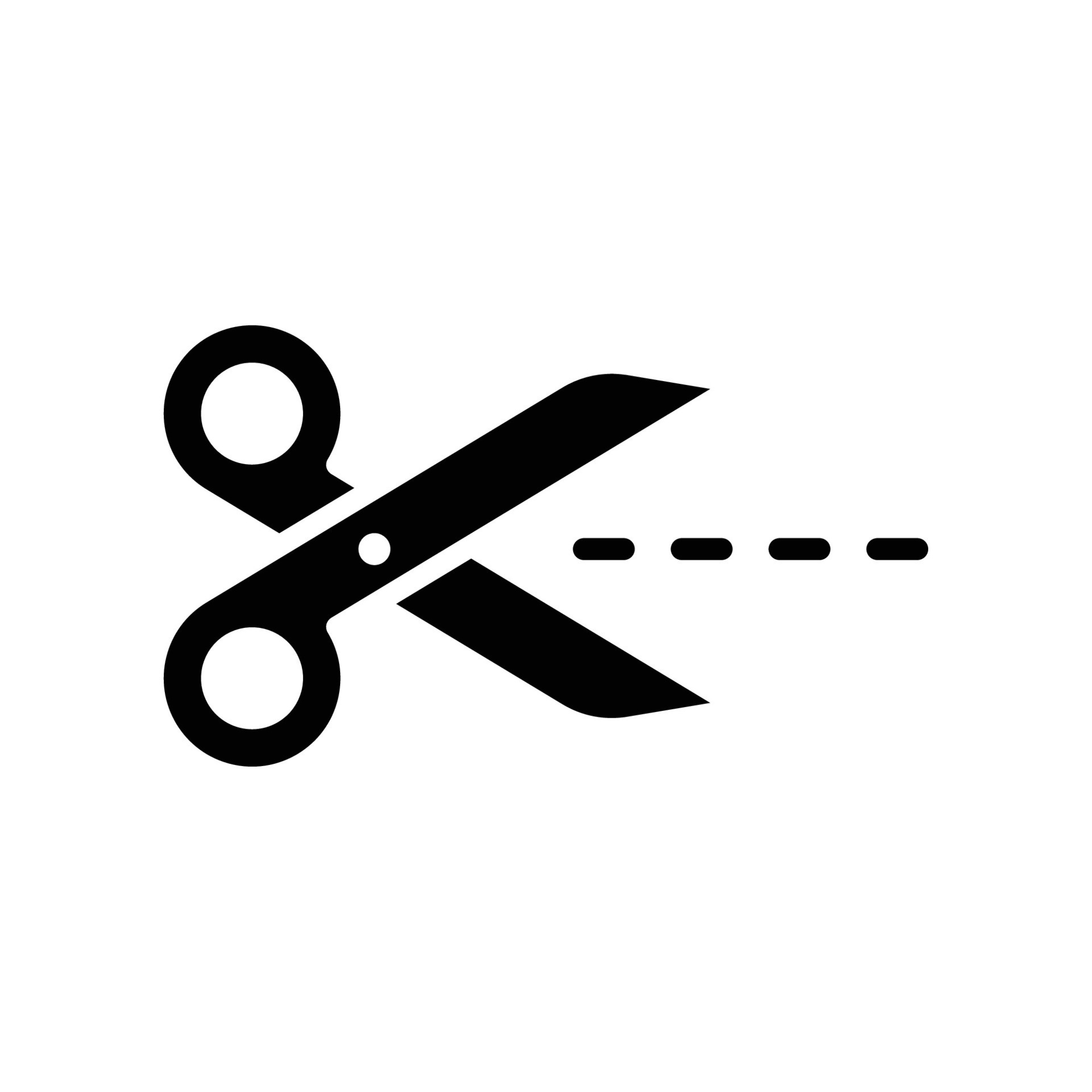 Cut, devide, opening, remove, scissors, trim icon - Download on