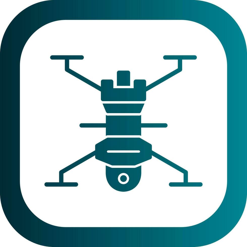 diseño de icono de vector de dron