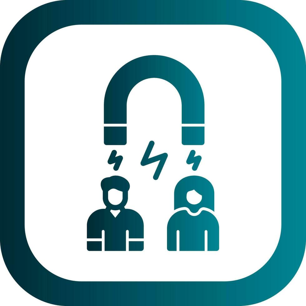 Attract Vector Icon Design