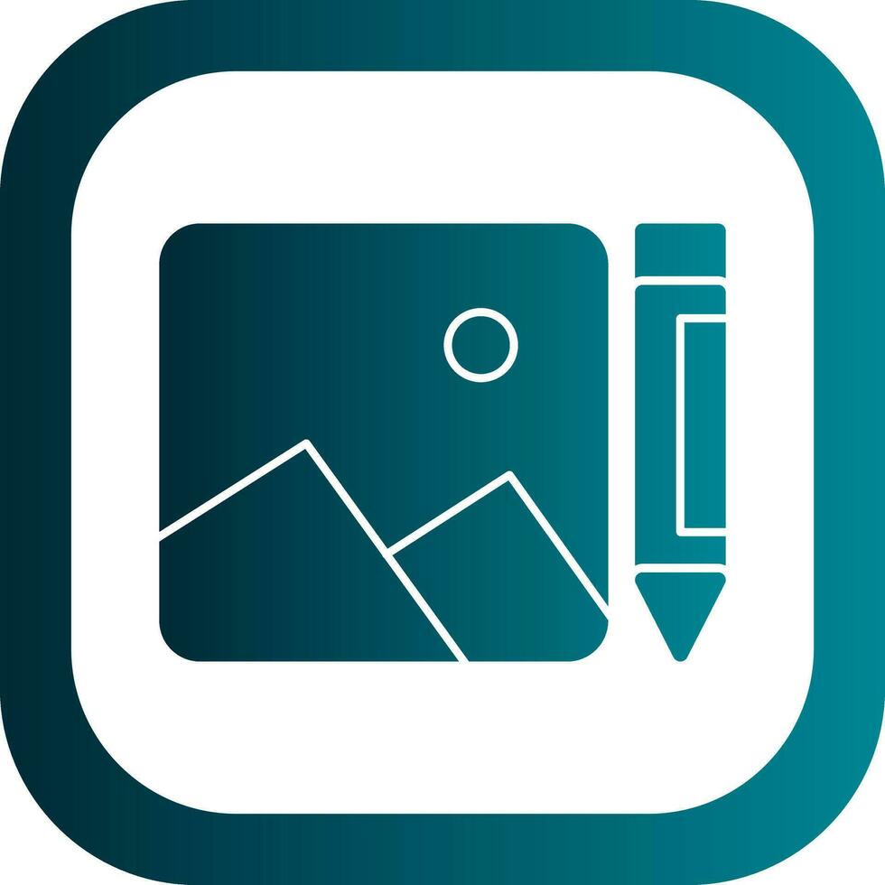 Edit image Vector Icon Design