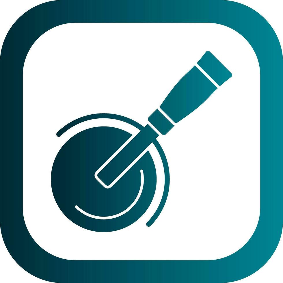 Pizza cutter Vector Icon Design