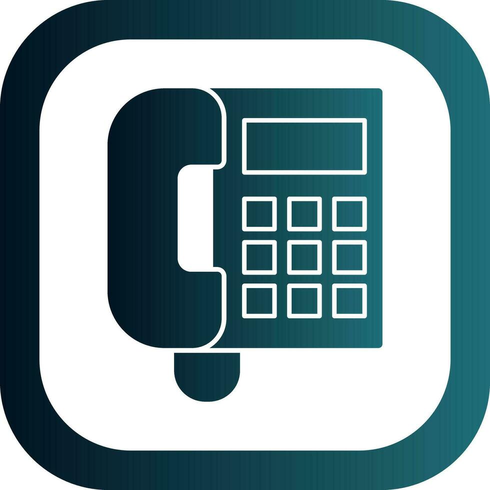 Telephone Vector Icon Design