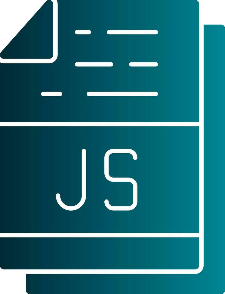 Js File Format Vector Icon Design