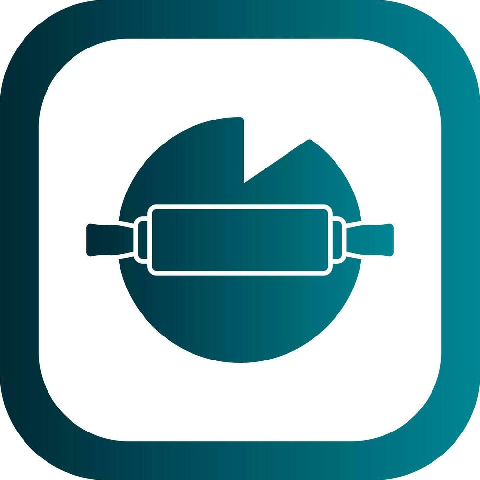 Rolling pin Vector Icon Design