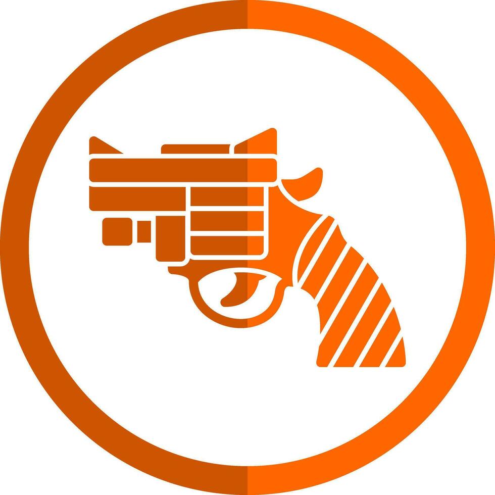 Revolver Vector Icon Design