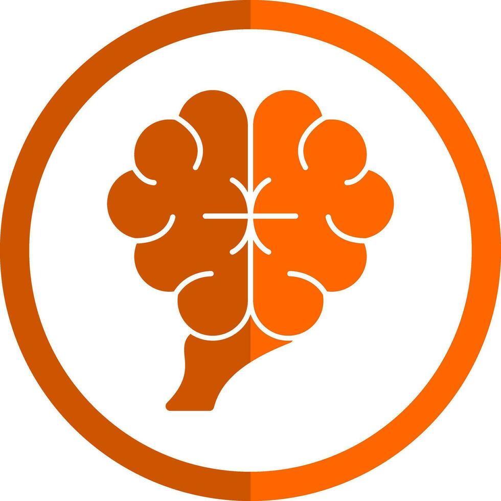 Human brain Vector Icon Design