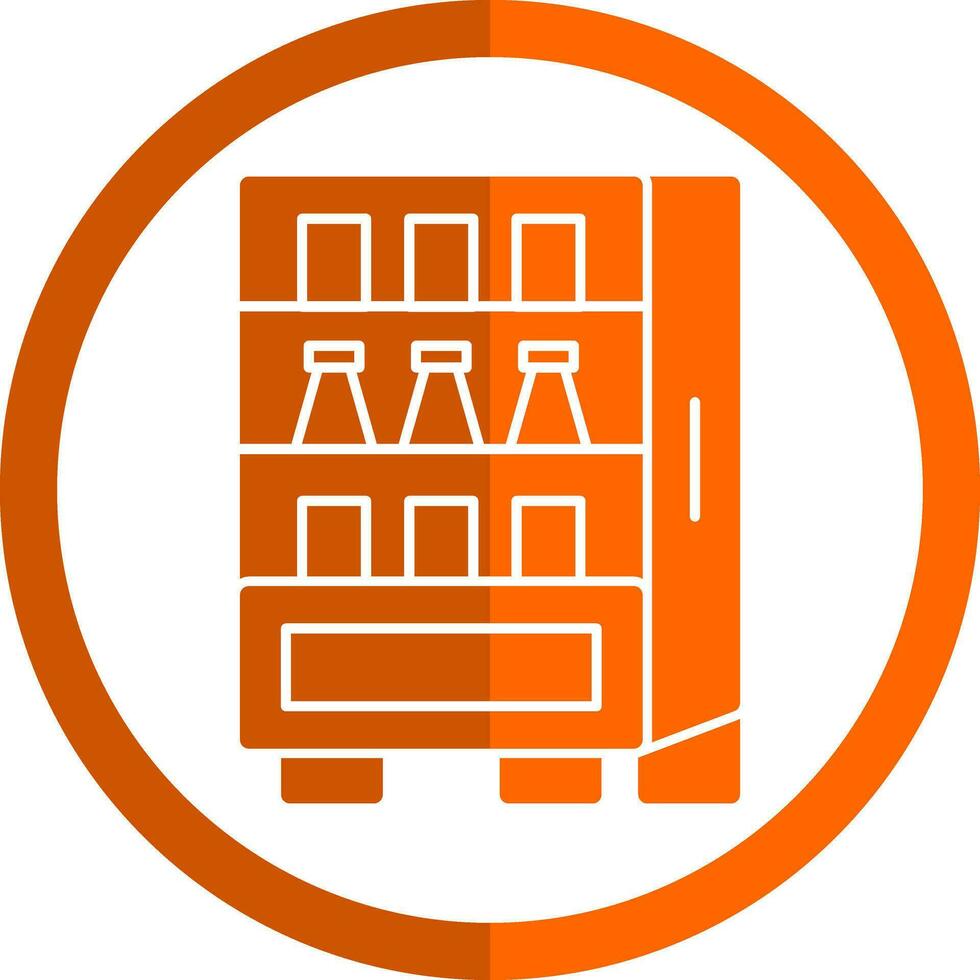 Vending machine Vector Icon Design