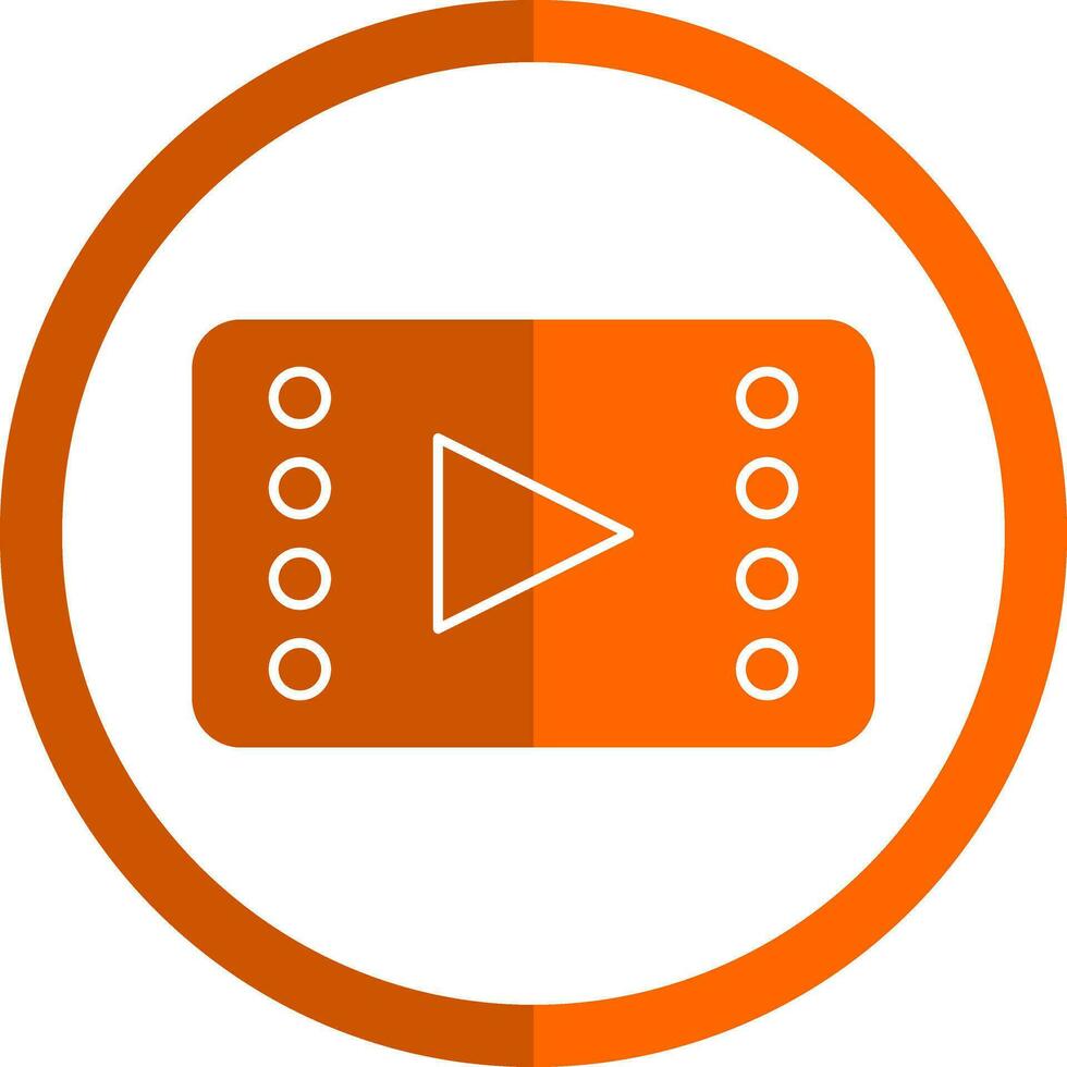 Video player Vector Icon Design