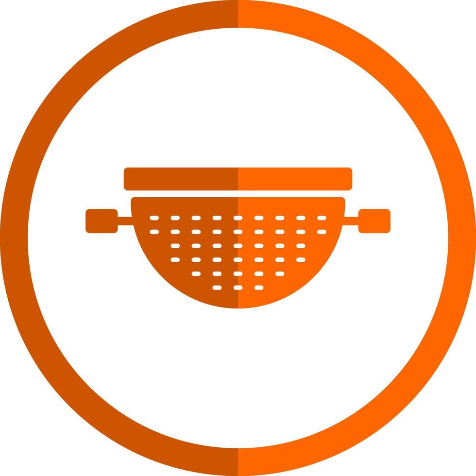 Strainer Vector Icon Design