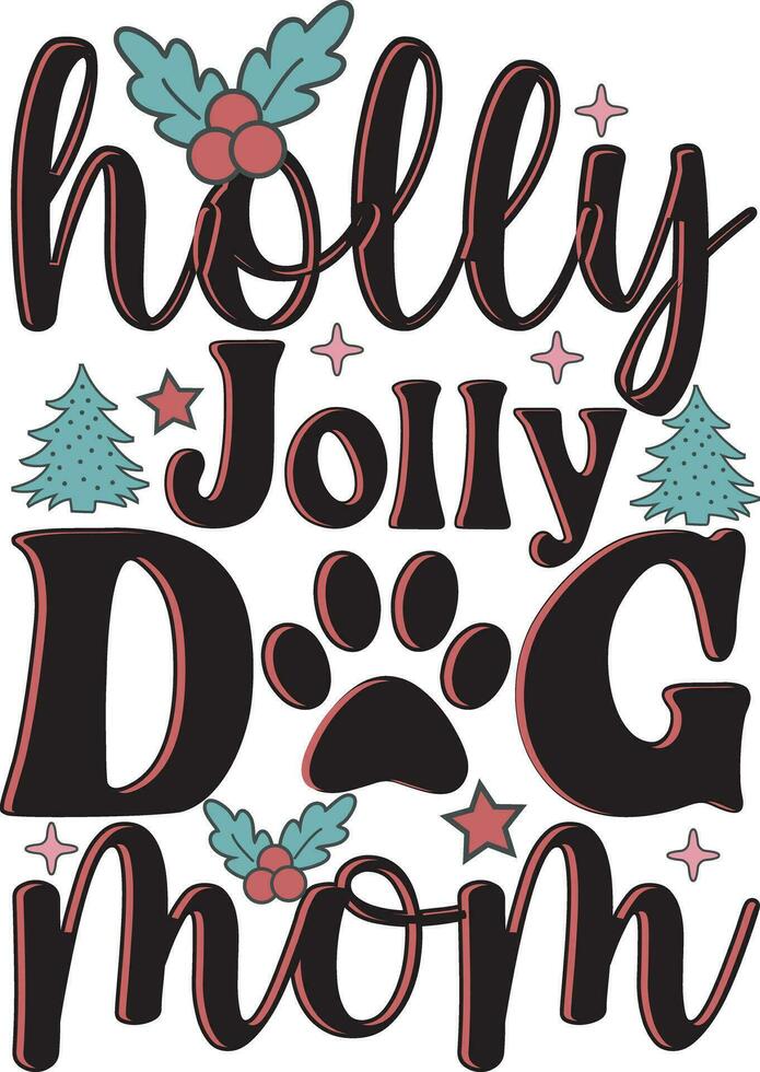 Jolly Mama Mini Png, Holly Jolly Mama Christmas PNG, Retro S - Inspire  Uplift