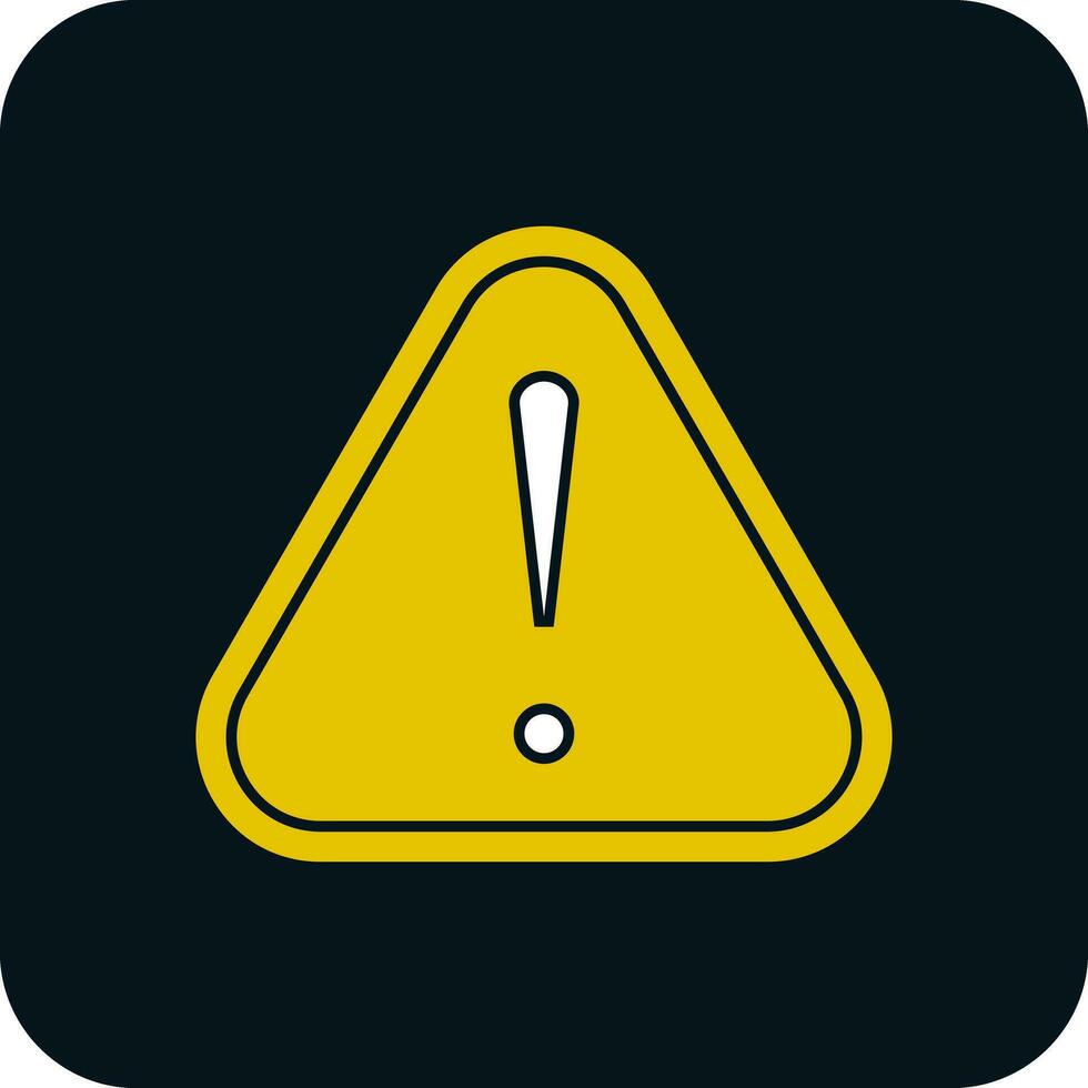 Alert Vector Icon Design