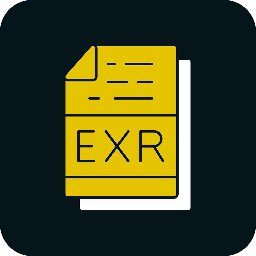 Exr Vector Icon Design