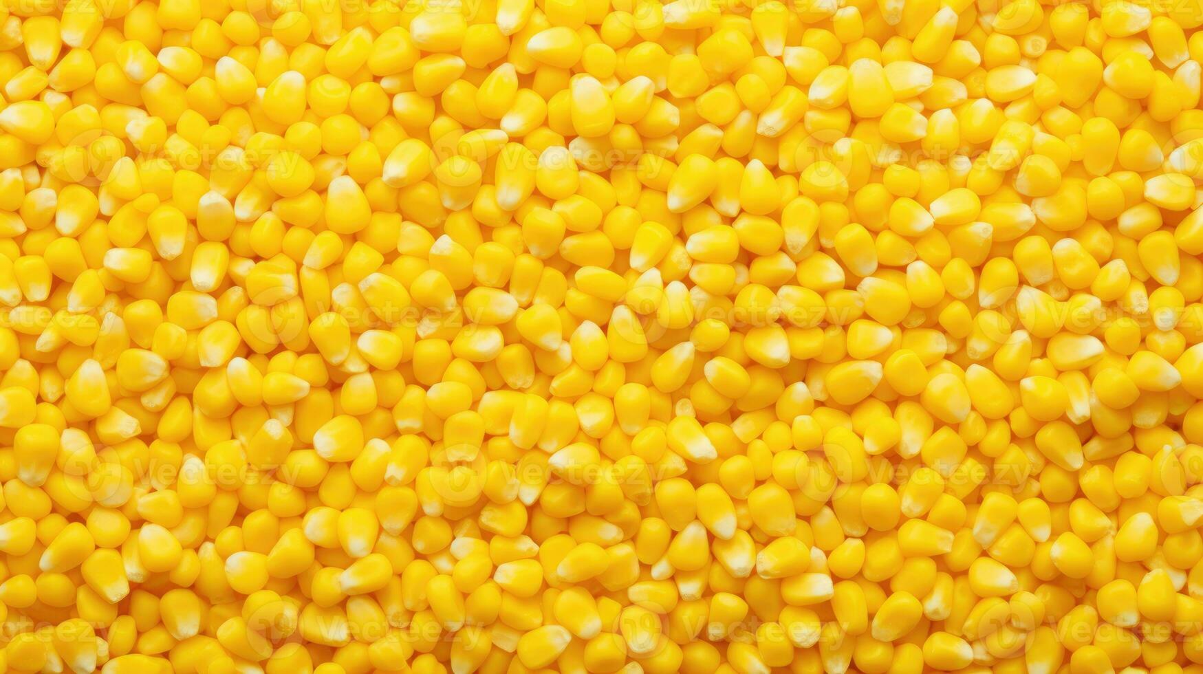 Corn texture. Yellow corns as background. photo