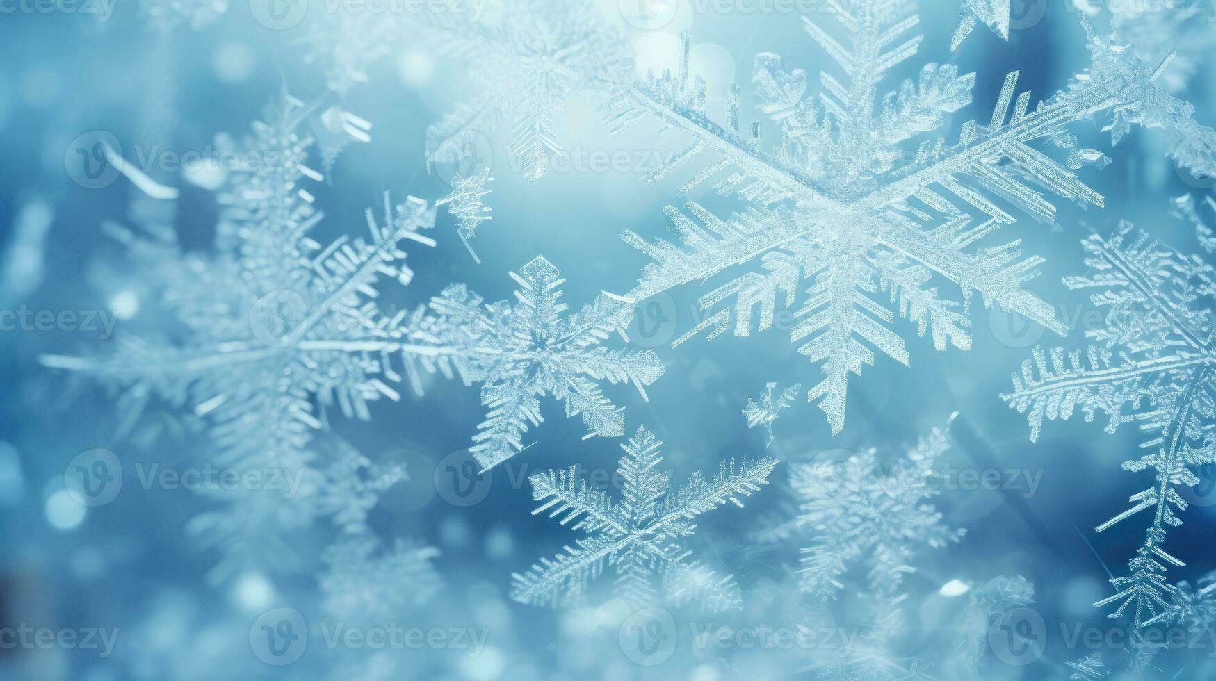 Snow pattern on glass. Winter frost. Ice crystals or cold winter background photo