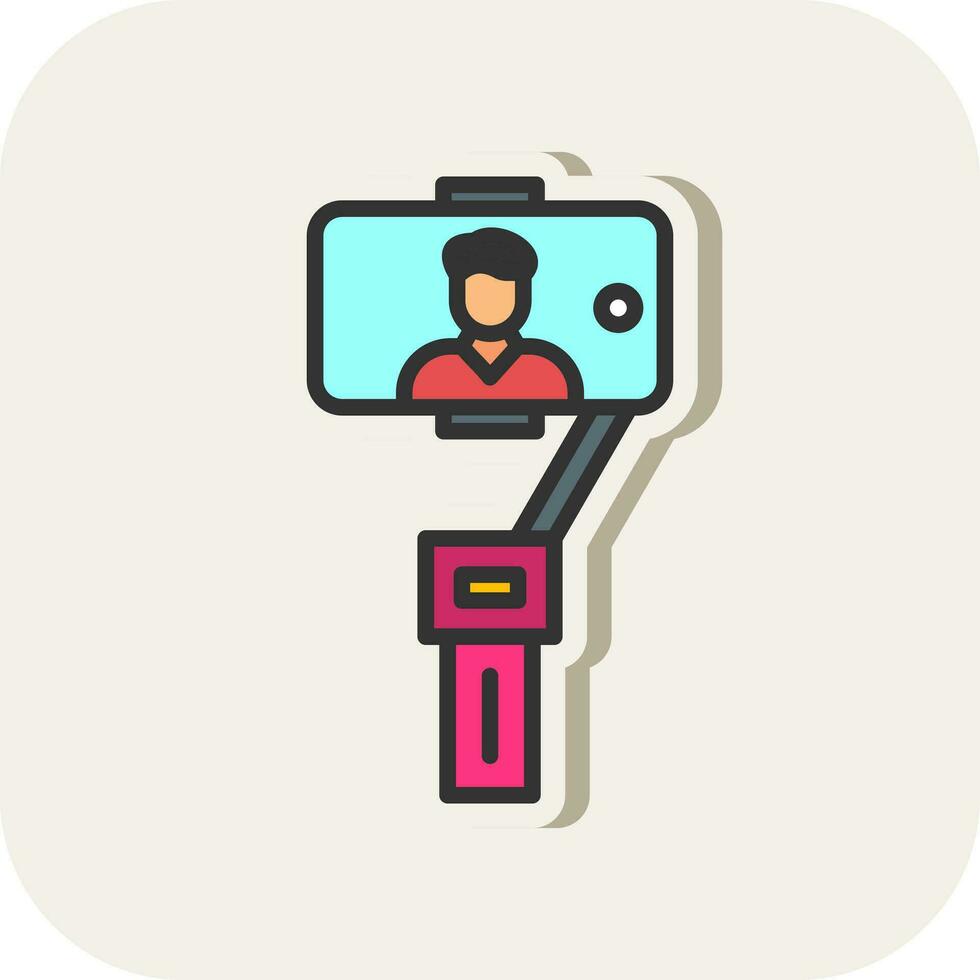 Vlog Vector Icon Design