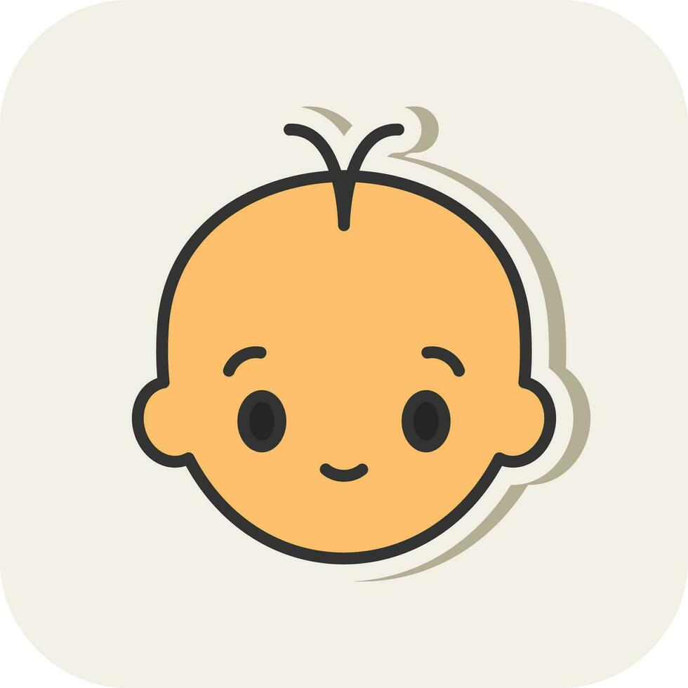 Baby Vector Icon Design