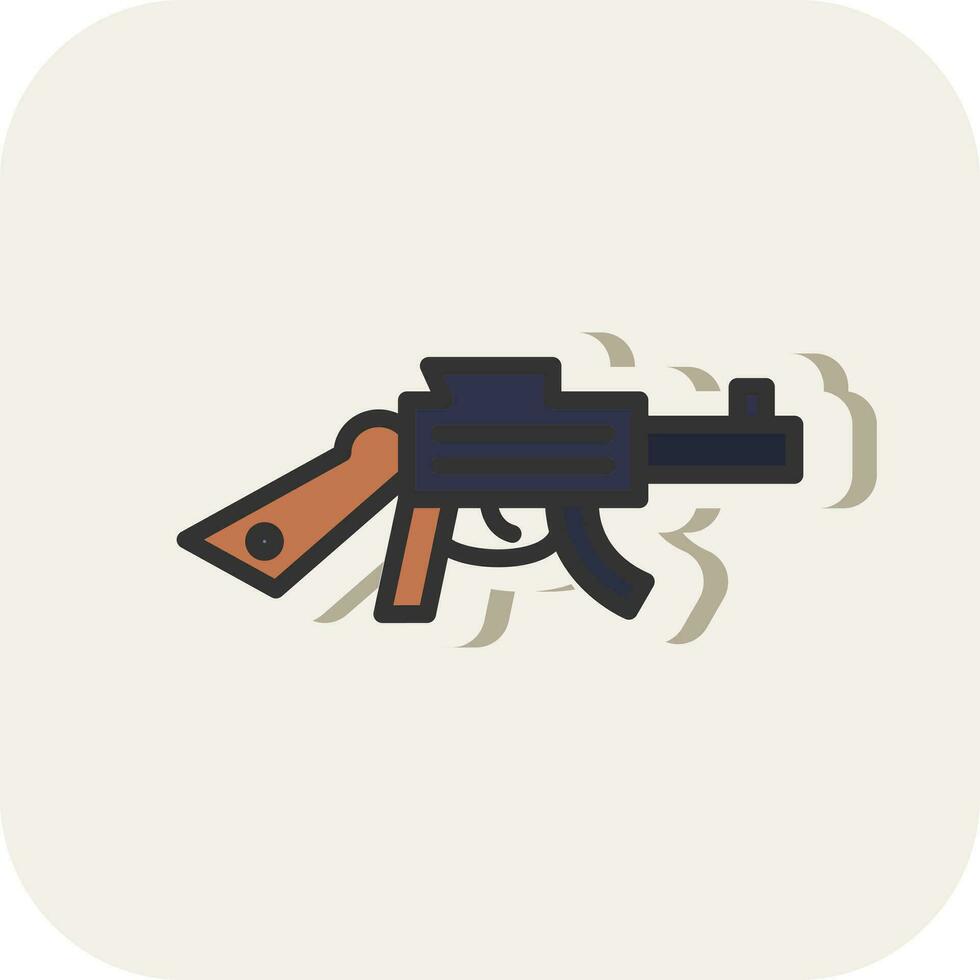 Rifle Vector Icon Design