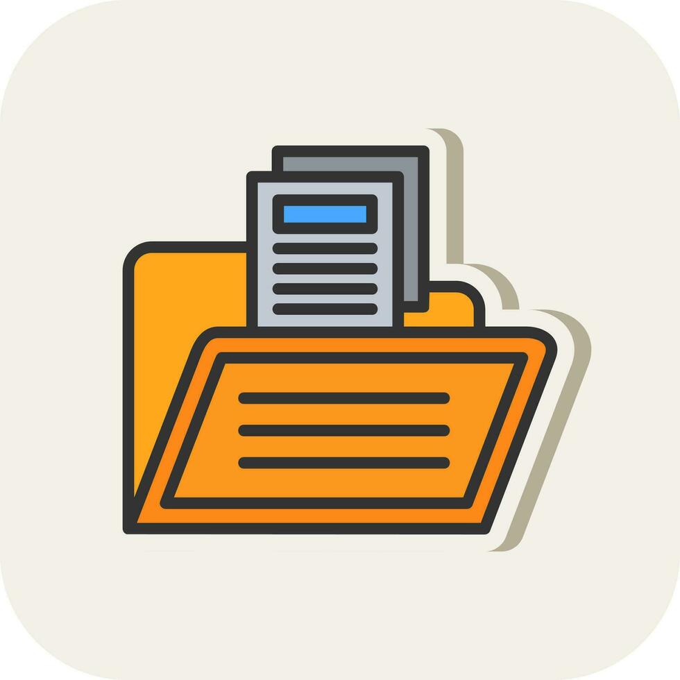 Folder Vector Icon Design