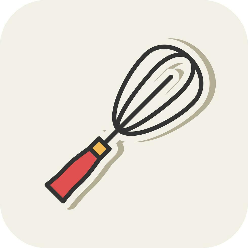 Whisk Vector Icon Design