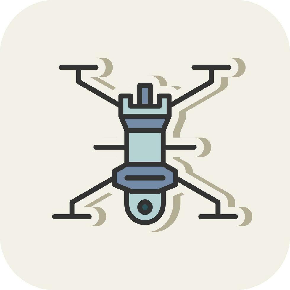 diseño de icono de vector de dron