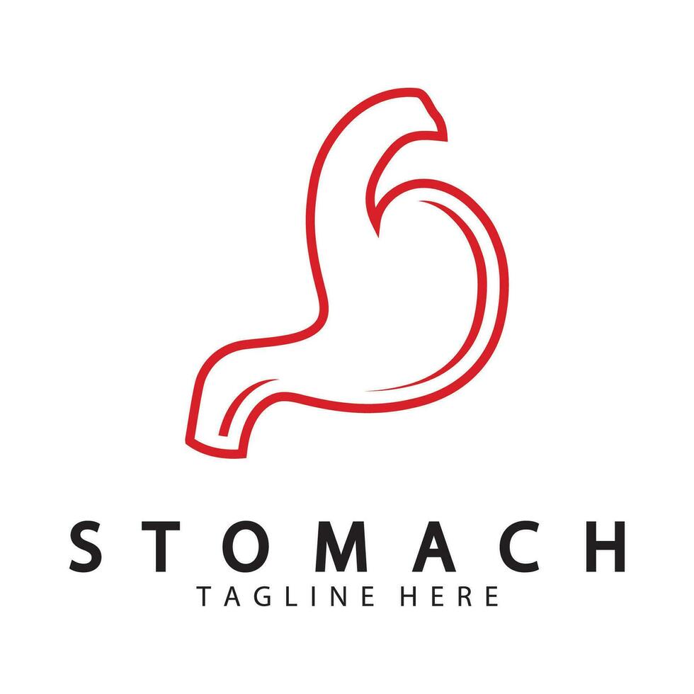 stomach care icon designs vector