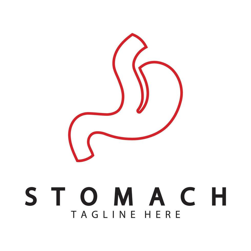 stomach care icon designs vector