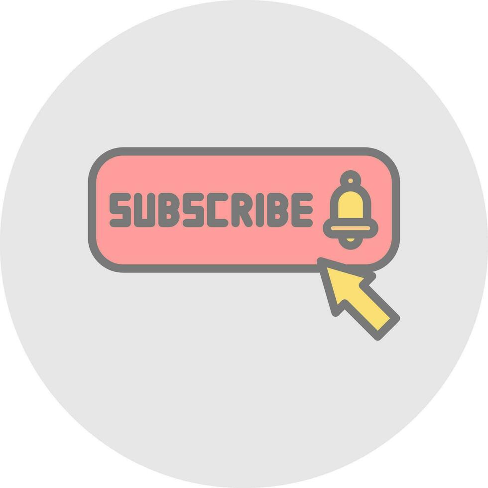 Subscribe Vector Icon Design