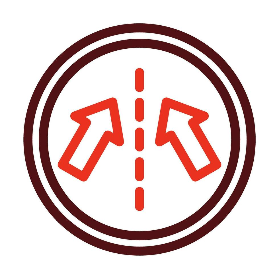 Keep In Line Vector Thick Line Two Color Icons For Personal And Commercial Use.