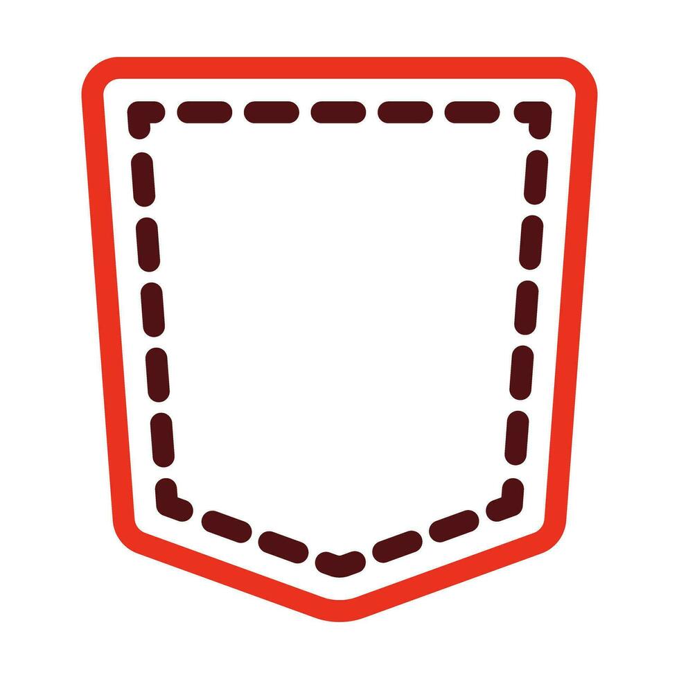 Pocket Vector Thick Line Two Color Icons For Personal And Commercial Use.