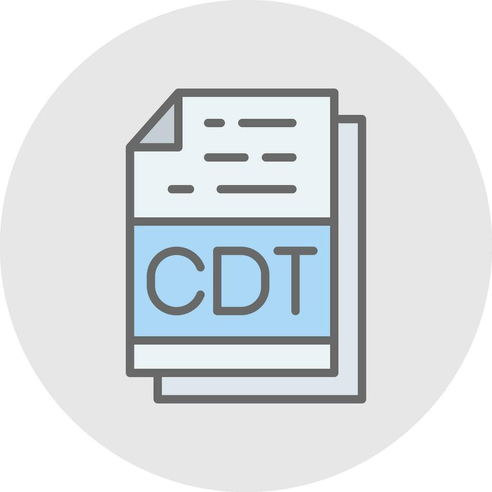 Cdt Vector Icon Design