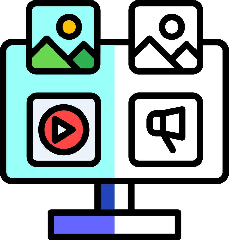 Social media Vector Icon Design