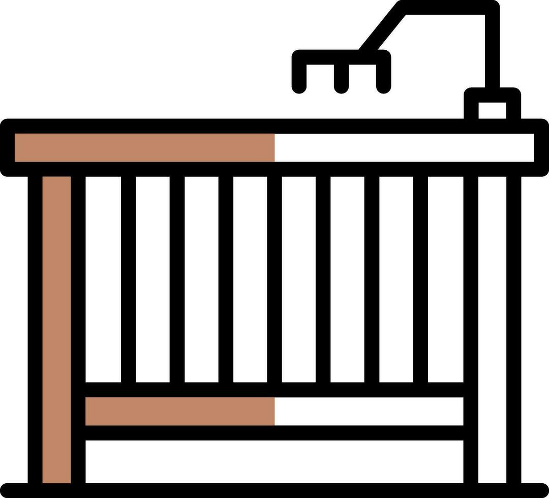 Bed Vector Icon Design