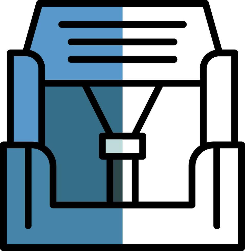 Car seat Vector Icon Design