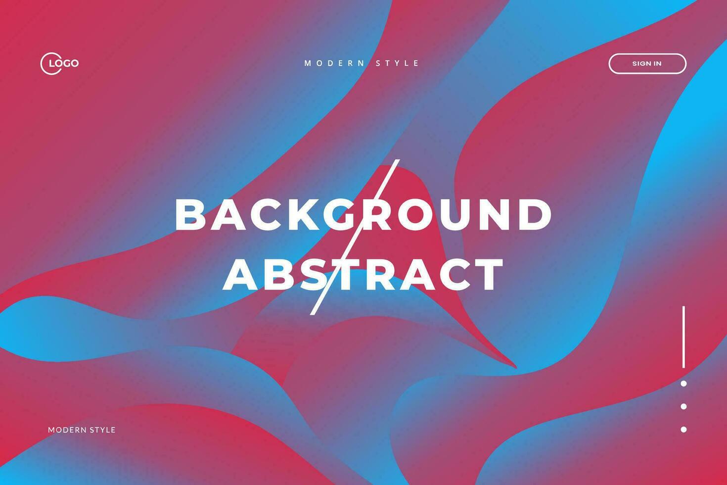 Red Gradient Abstract Background Colorful Waves. Perfect for adding vibrancy and energy to web design, presentations, and digital projects vector
