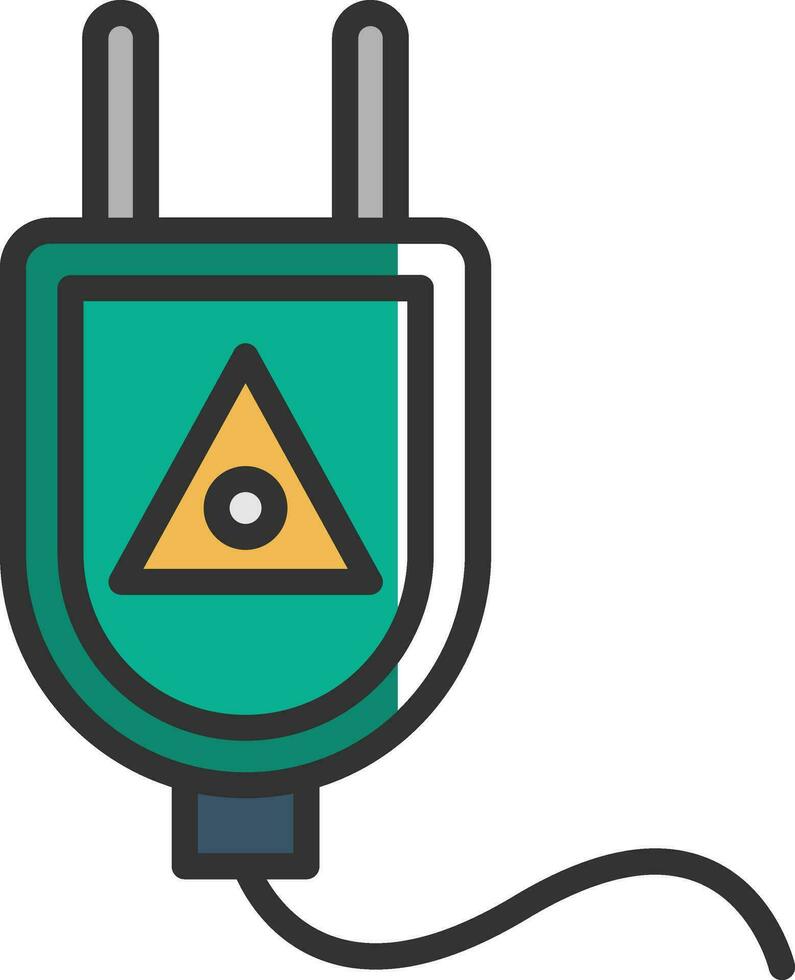 Plug Vector Icon Design