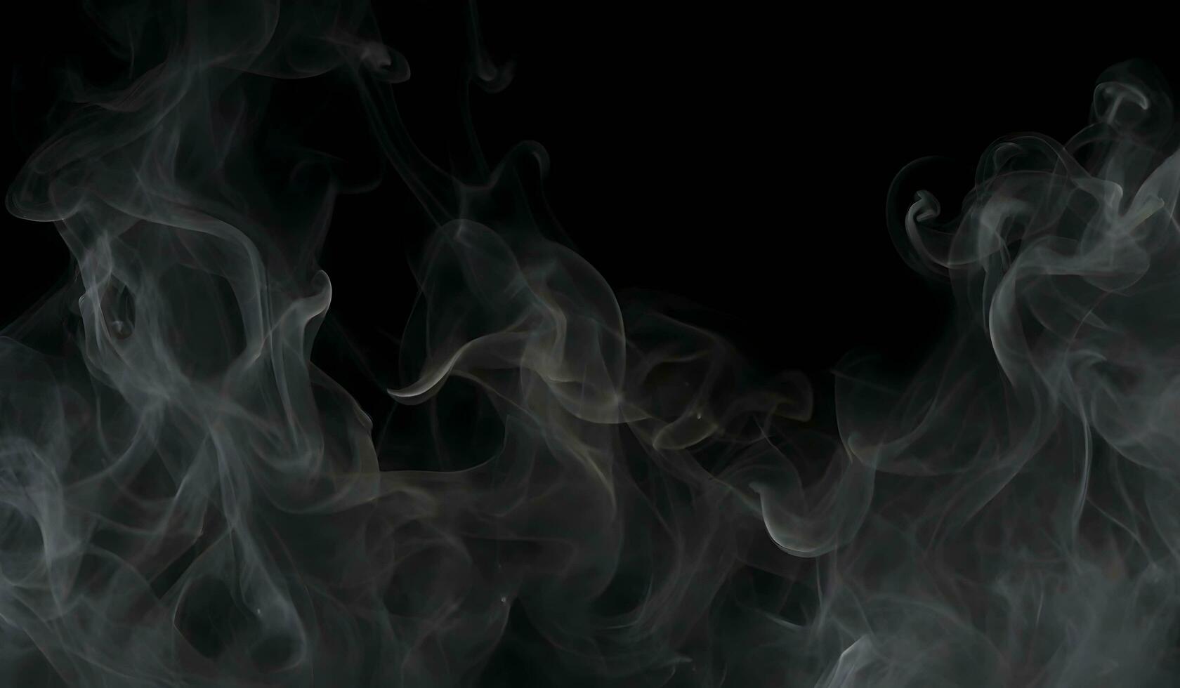 ligero fumar textura en un oscuro fondo gris fumar cubrir textura movimienot. ai generativo foto