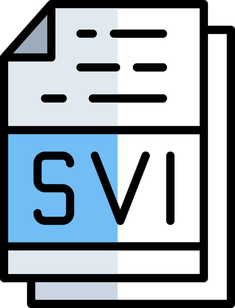 svi vector icono diseño