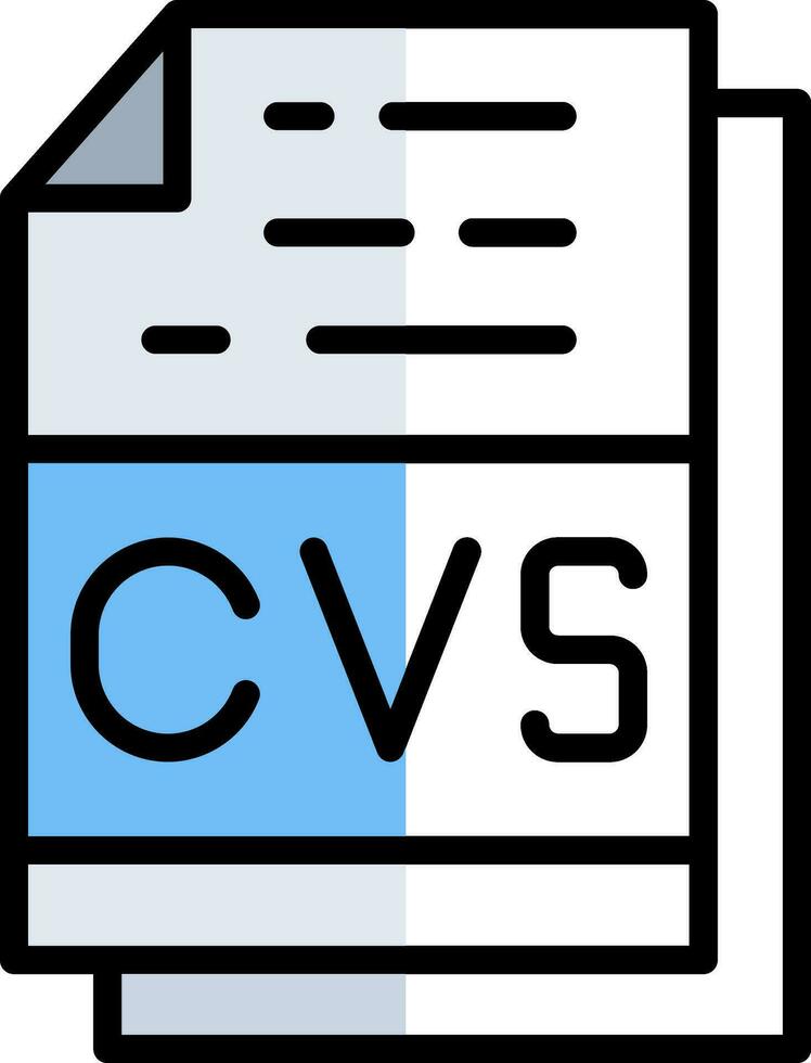 File Extensions Vector Icon Design