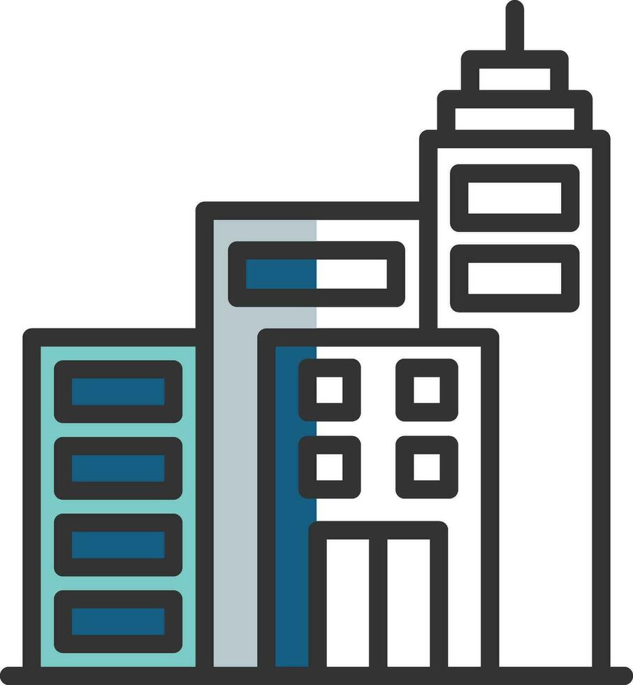 Building Vector Icon Design