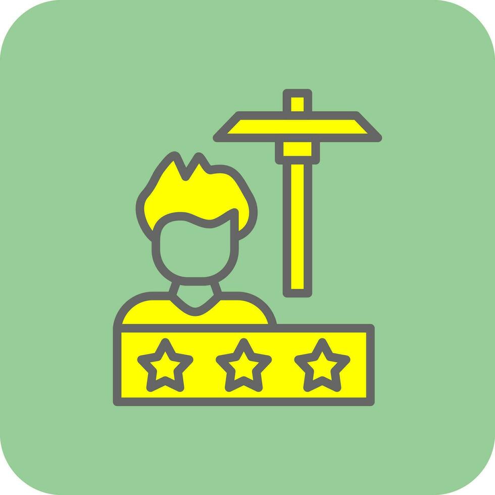 Rating Vector Icon Design