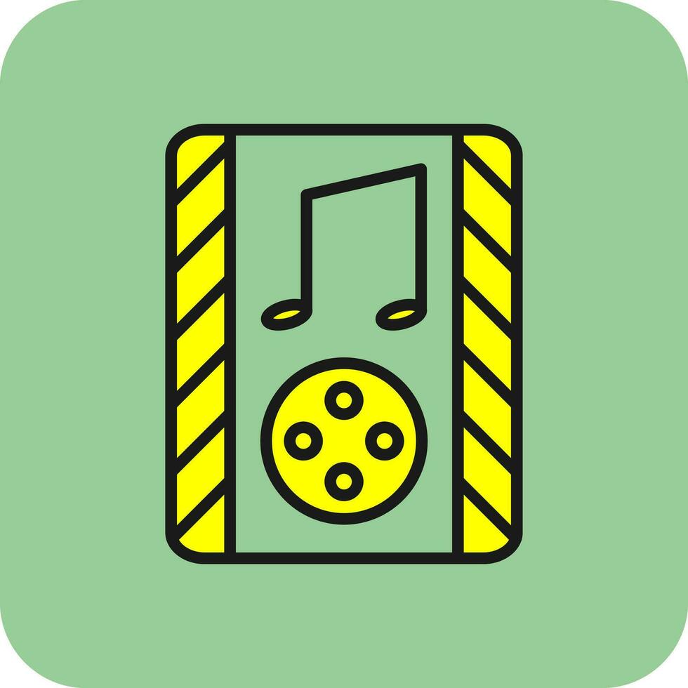 Soundtrack Vector Icon Design